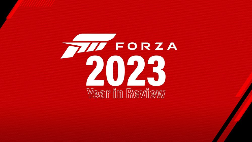 2023 underneath the Forza Logo