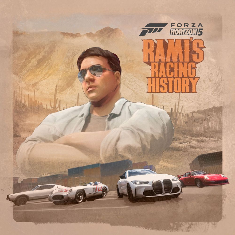 The FH5 Series title card for Rami's Racing History.