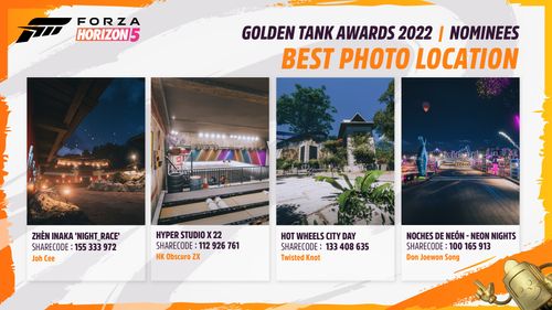 Best Photo Event Nominees for Golden Tank Awards 2022